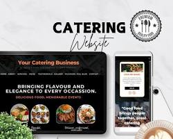 Event Catering Website Preview